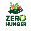 Zero Hunger Contrast Silhouette Logo